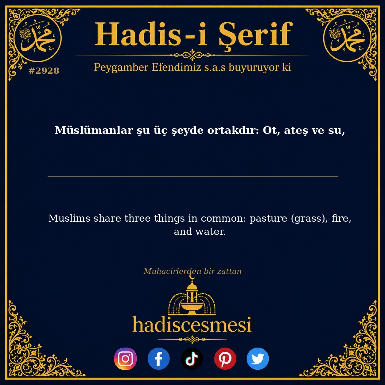 Hadis 2928