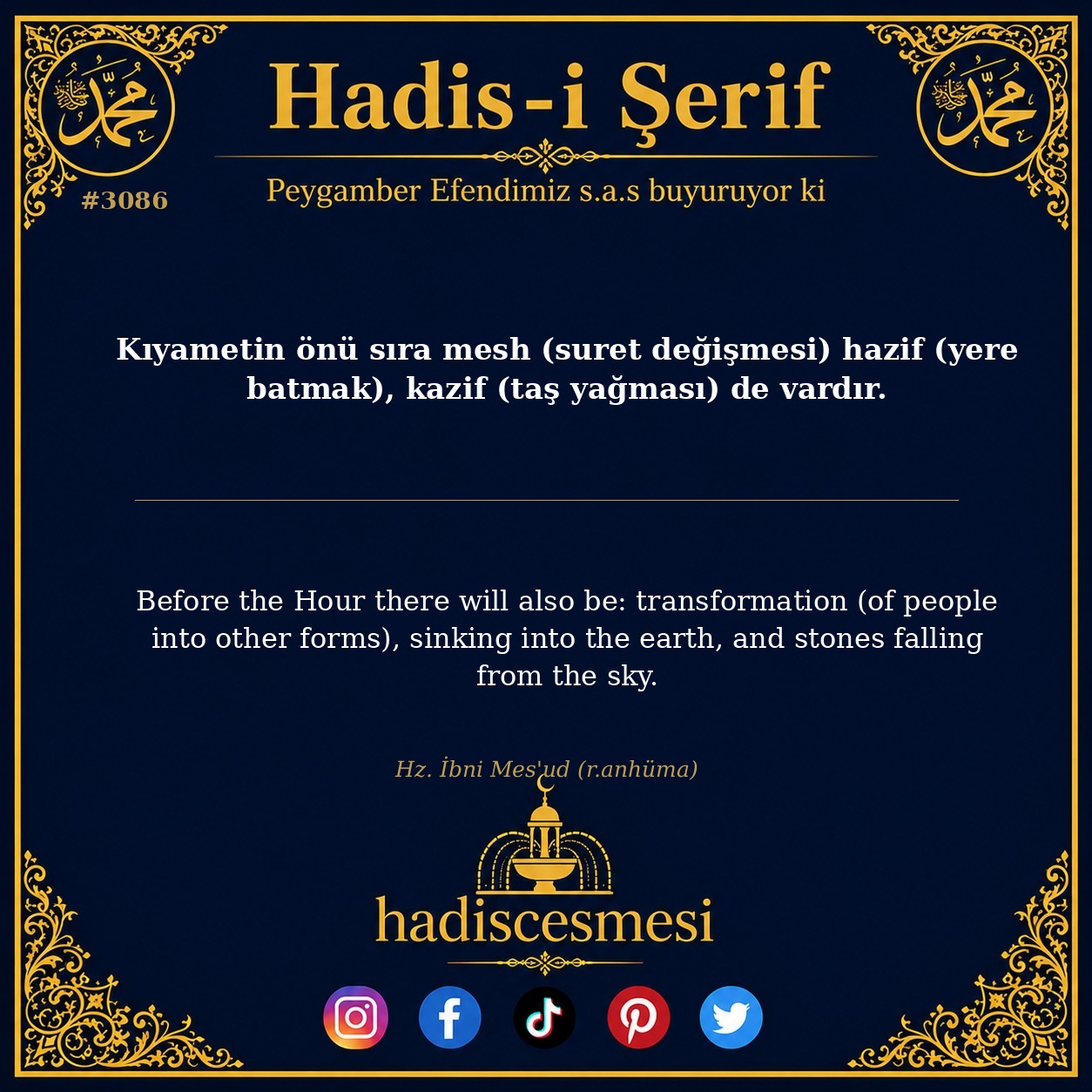 Hadis 3086
