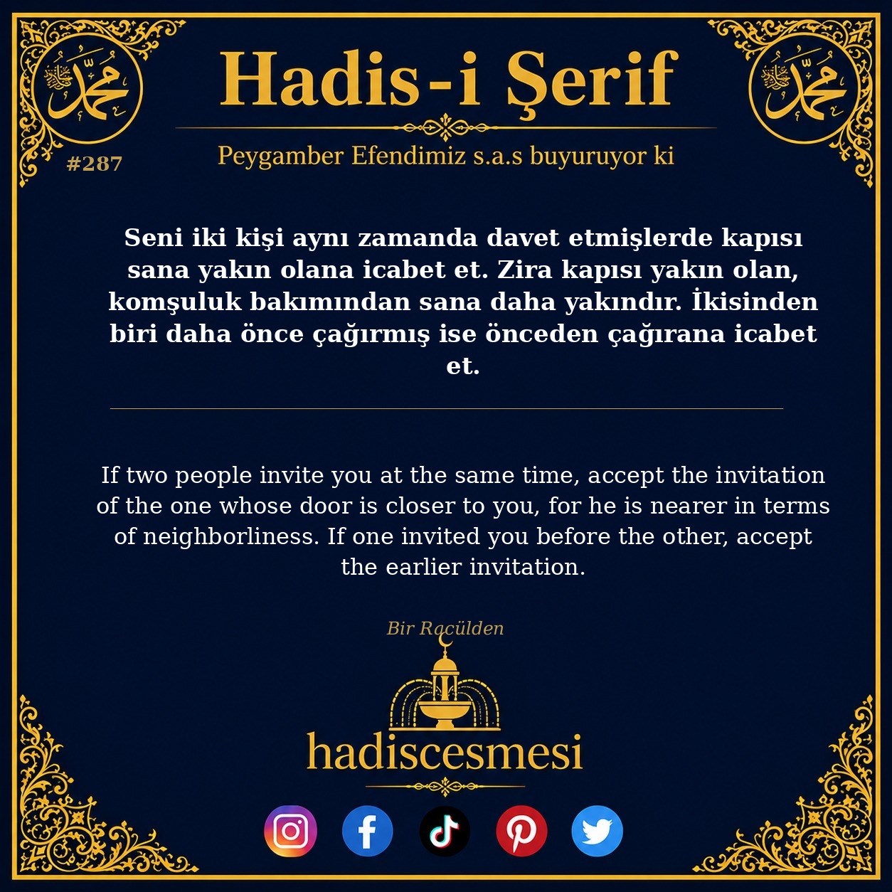 Hadis 0287