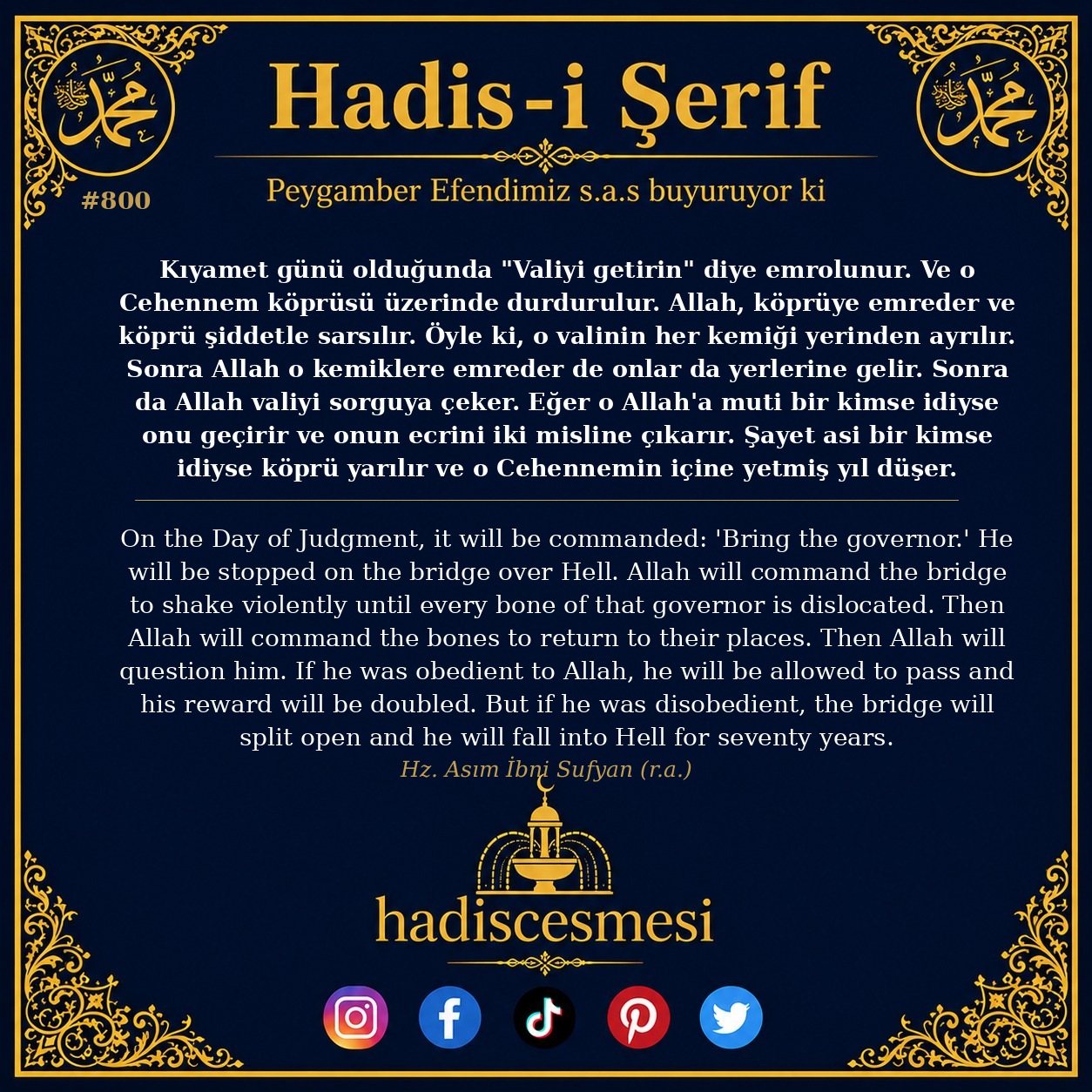 Hadis 0800
