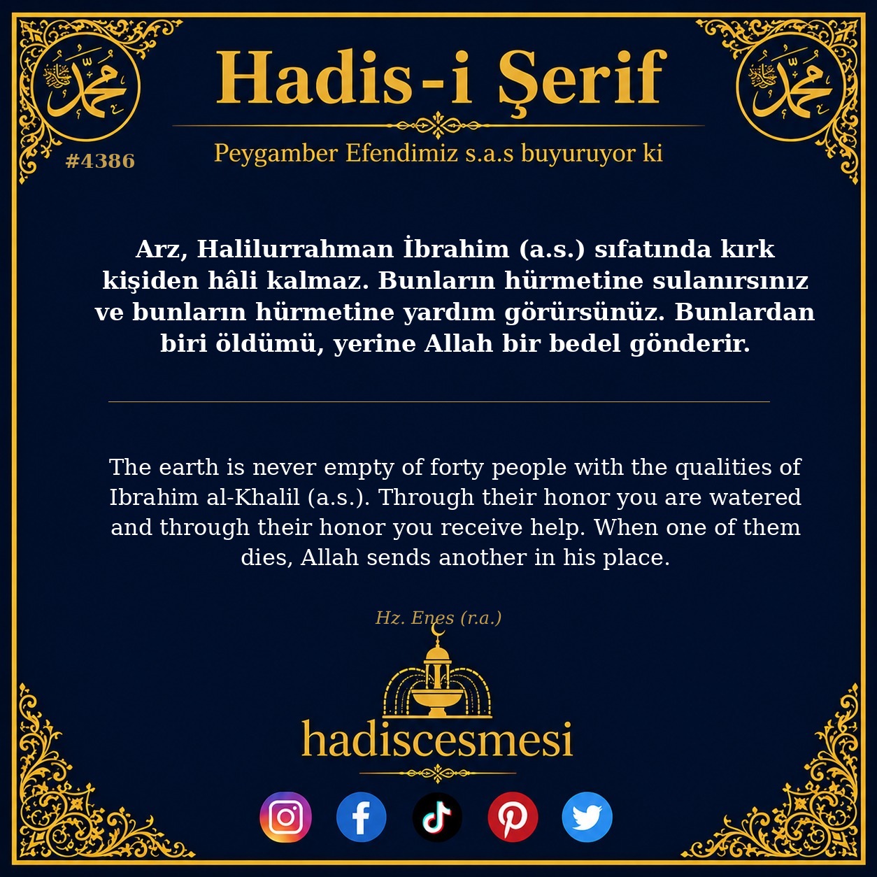 Hadis 4386