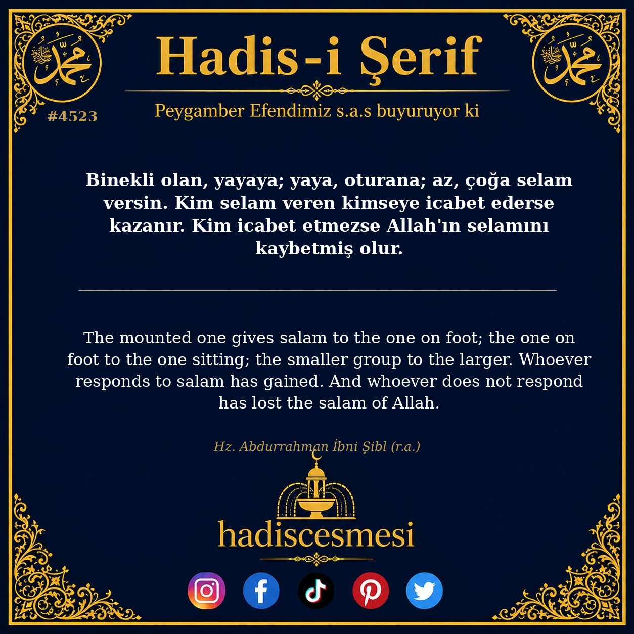 Hadis 4523