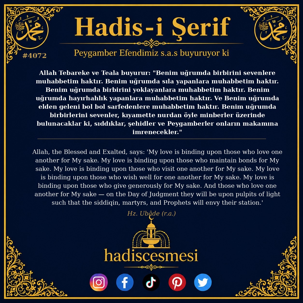 Hadis 4072