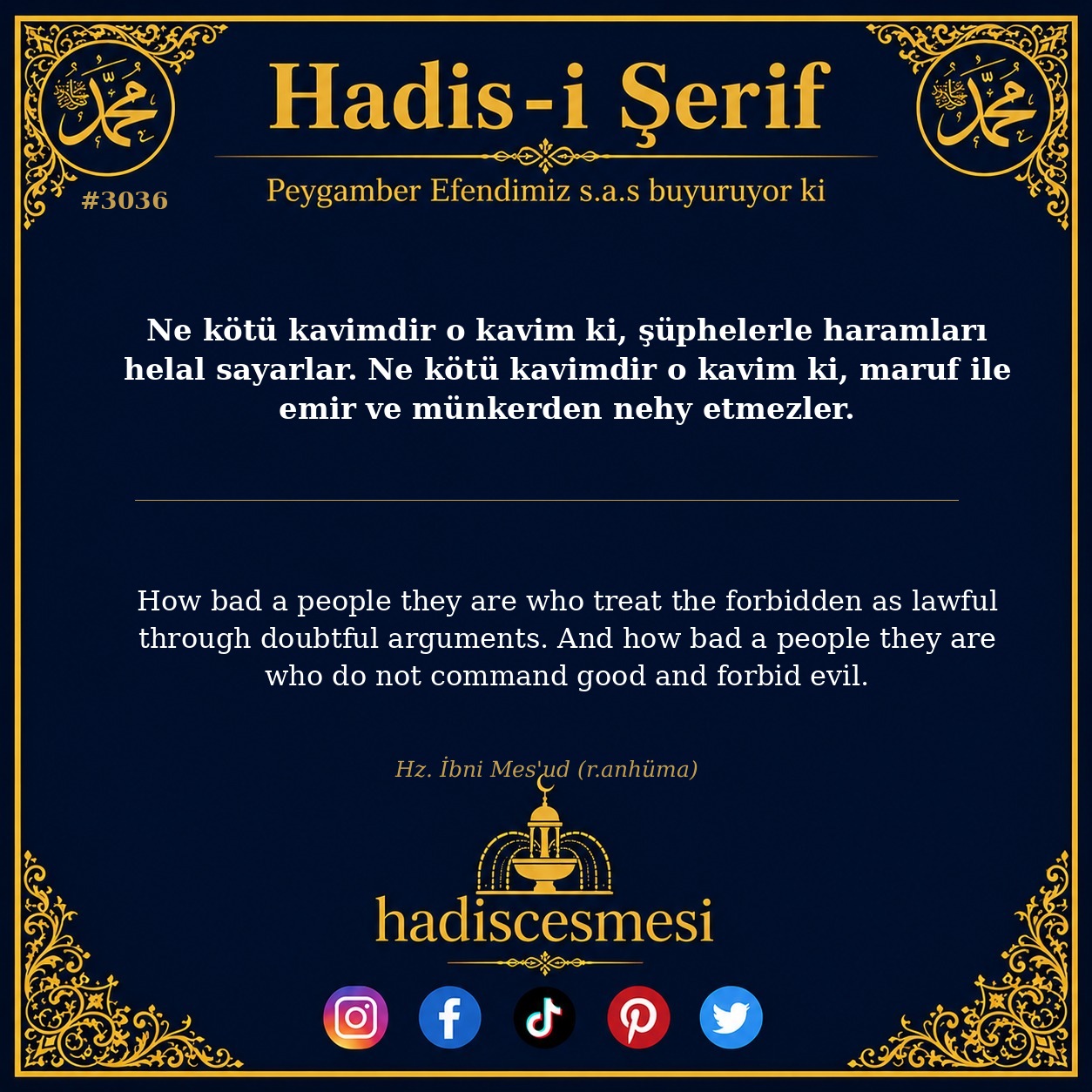 Hadis 3036
