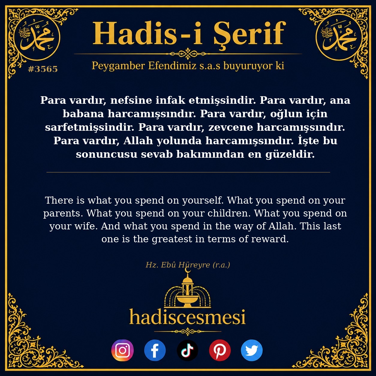 Hadis 3565