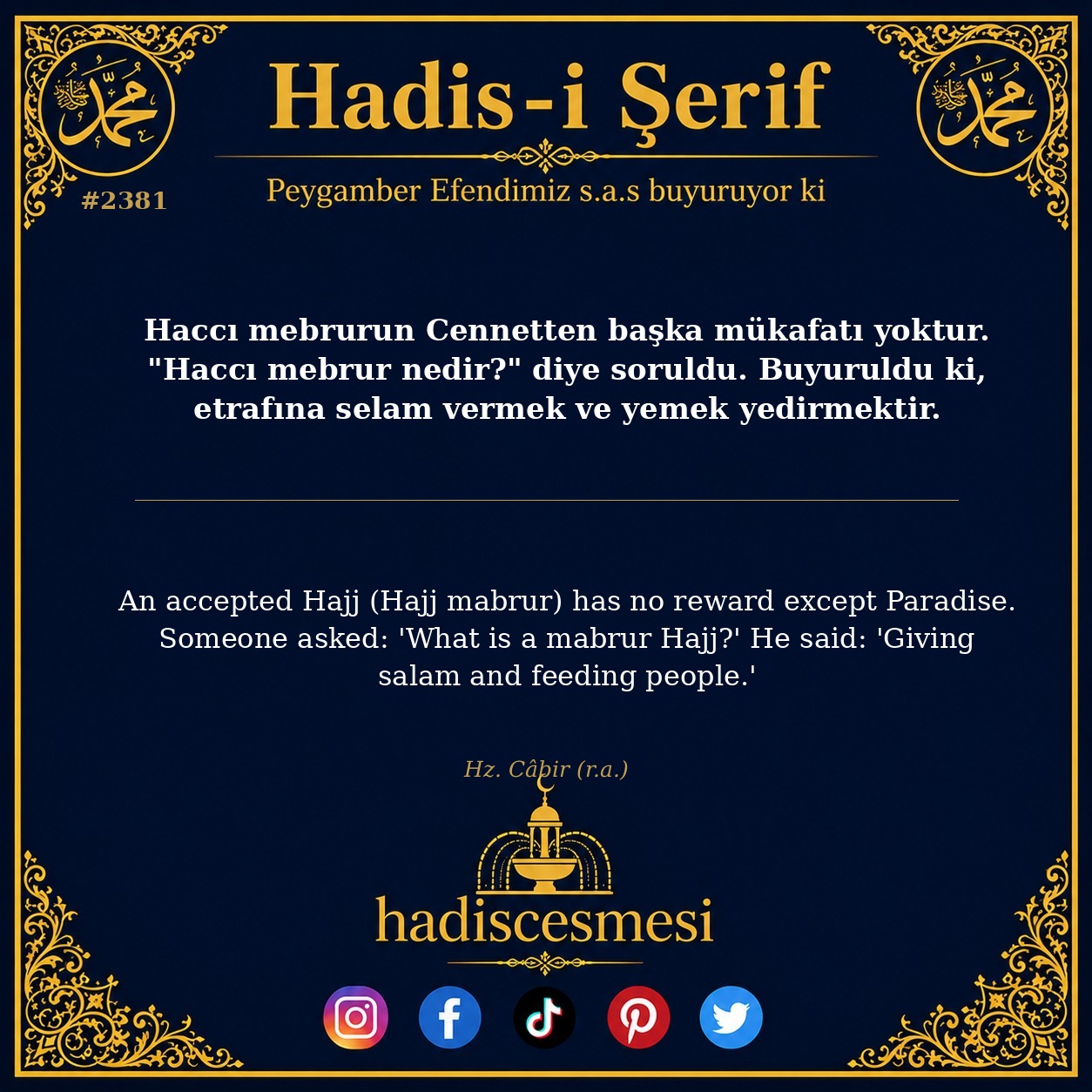 Hadis 2381