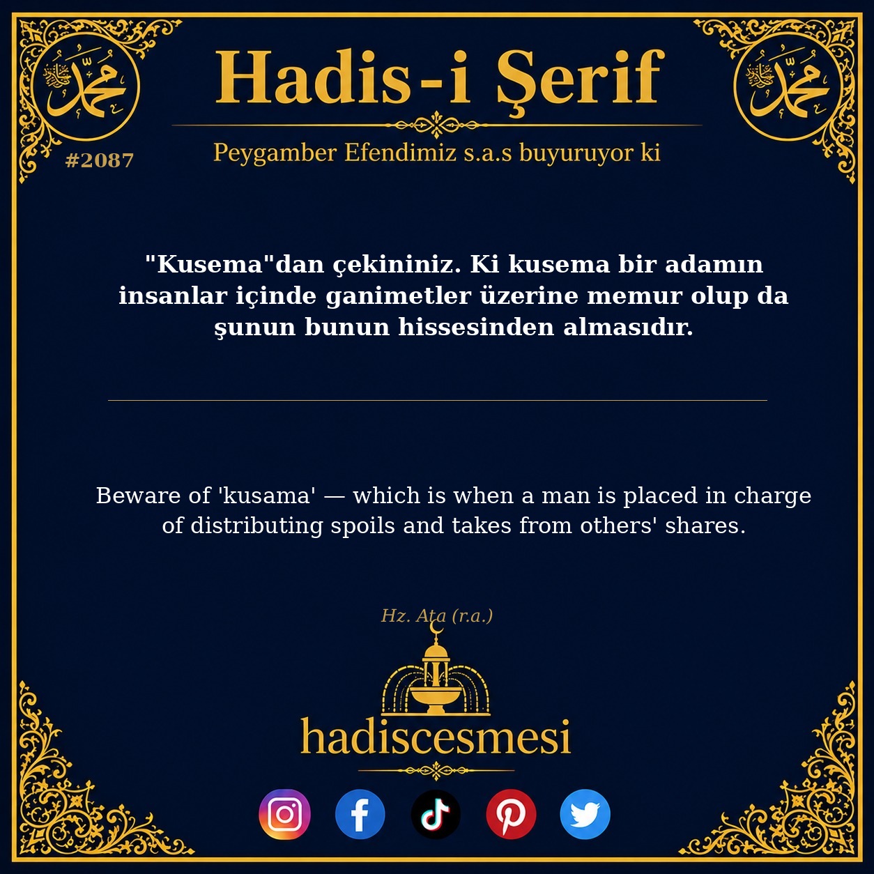 Hadis 2087