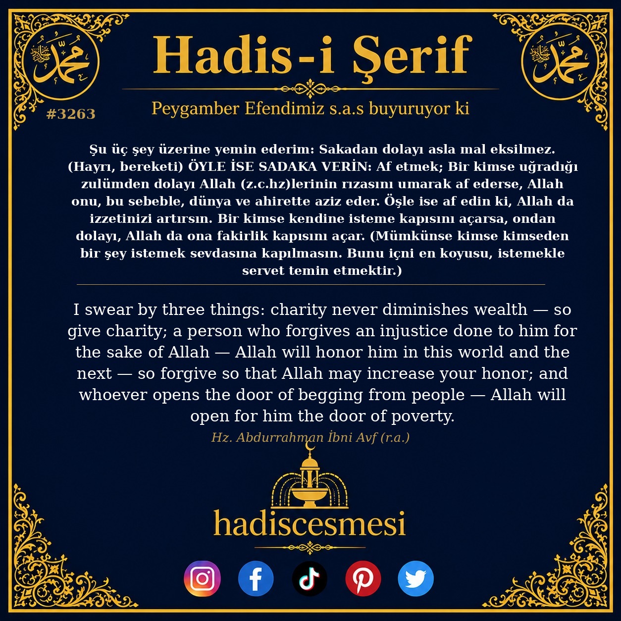 Hadis 3263