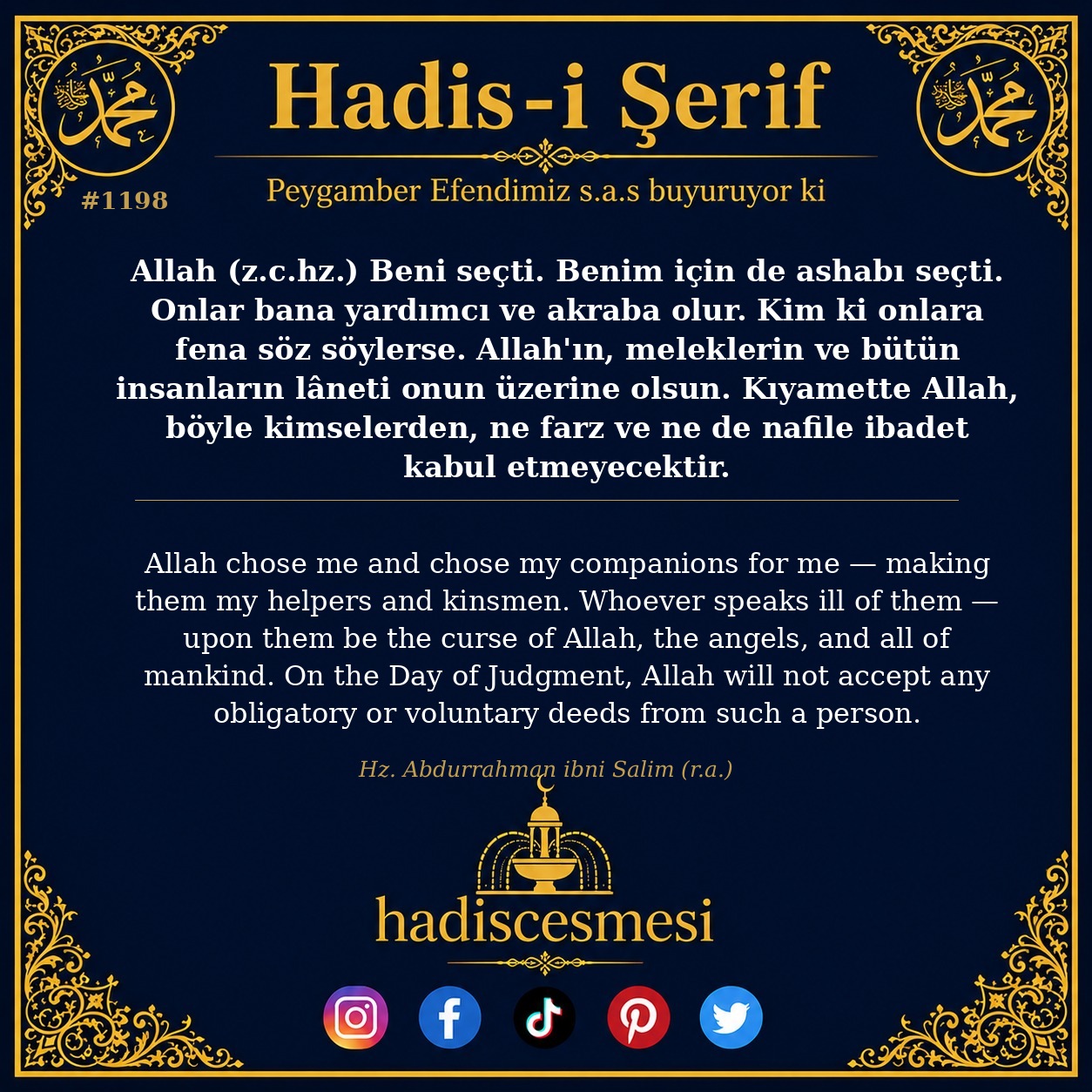 Hadis 1198