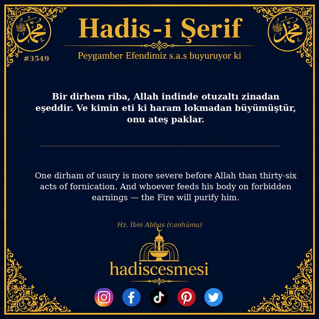 Hadis 3549