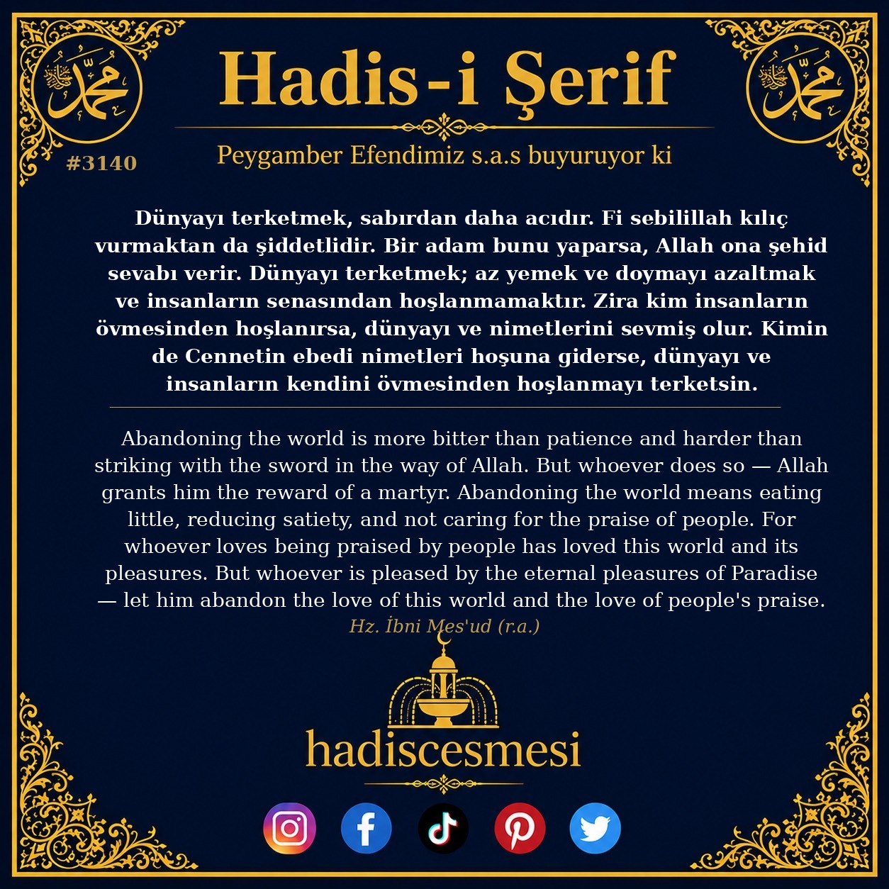 Hadis 3140