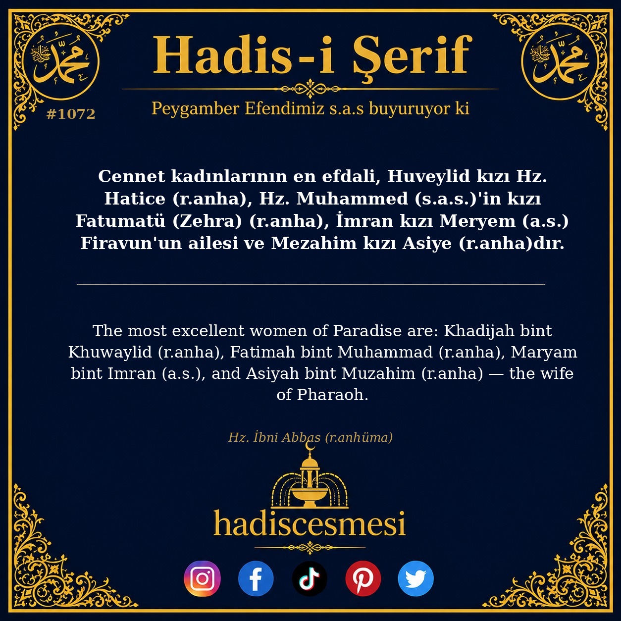 Hadis 1072