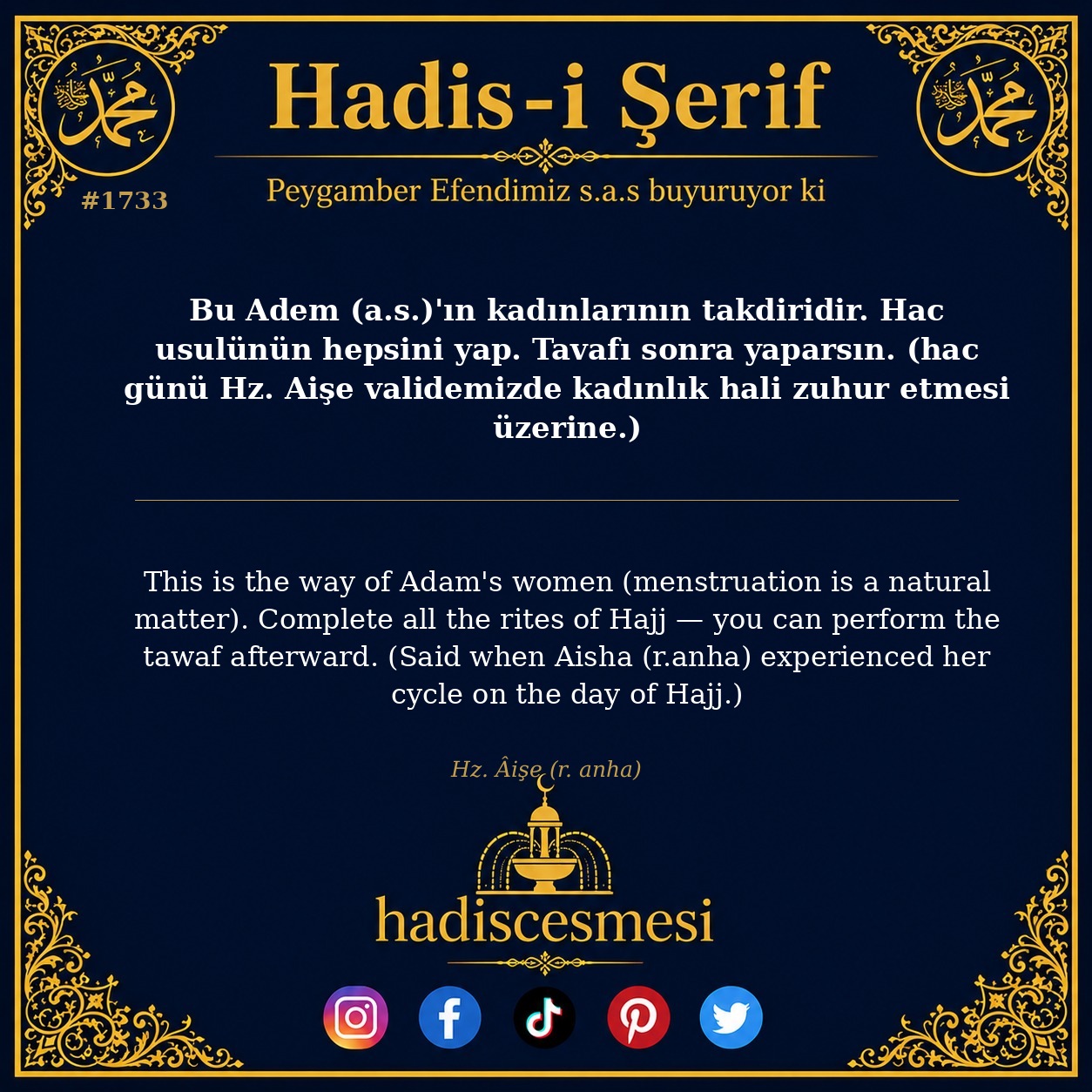 Hadis 1733