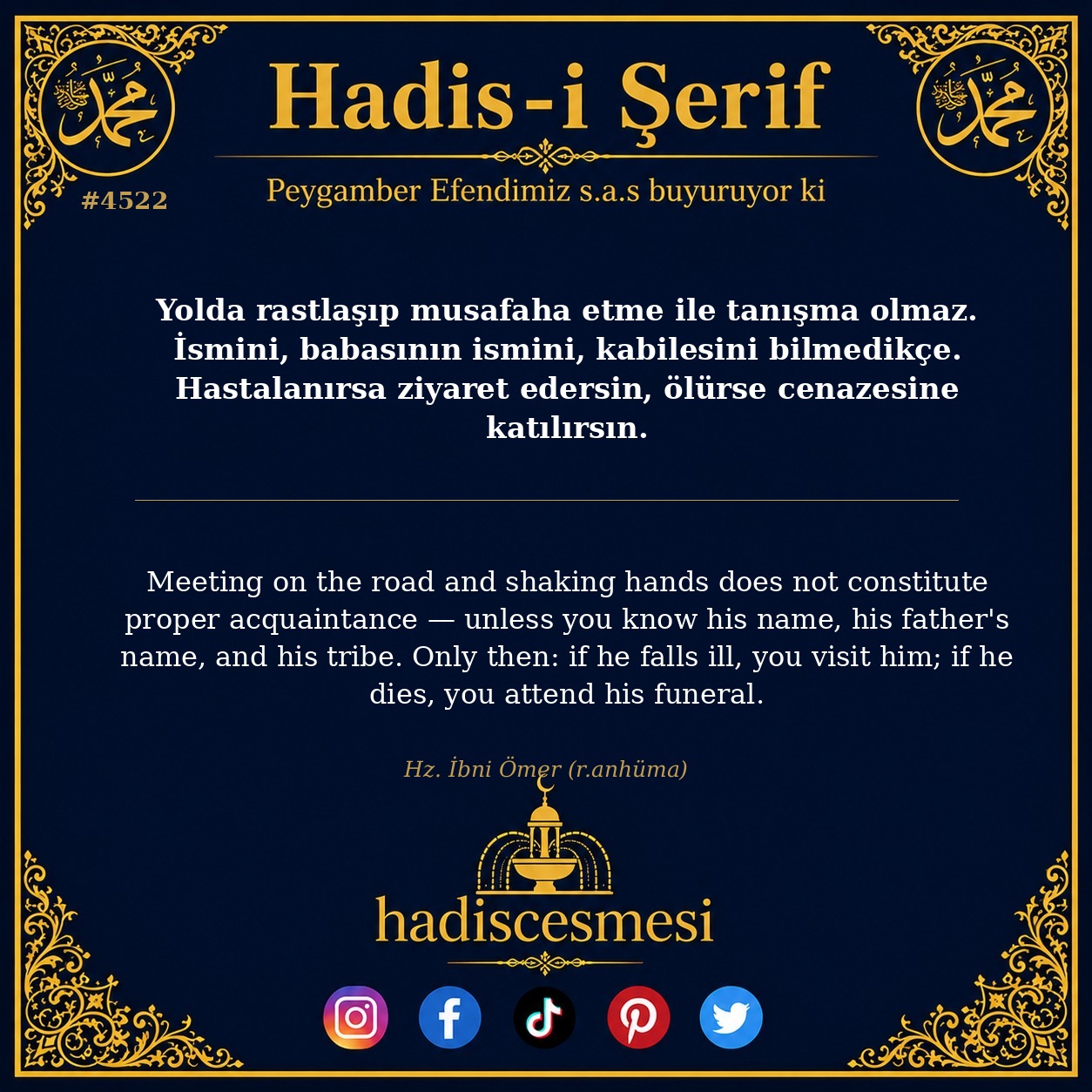 Hadis 4522