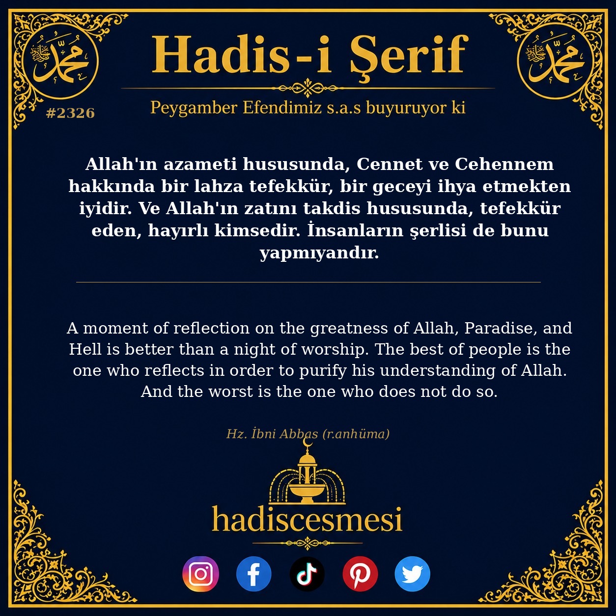 Hadis 2326