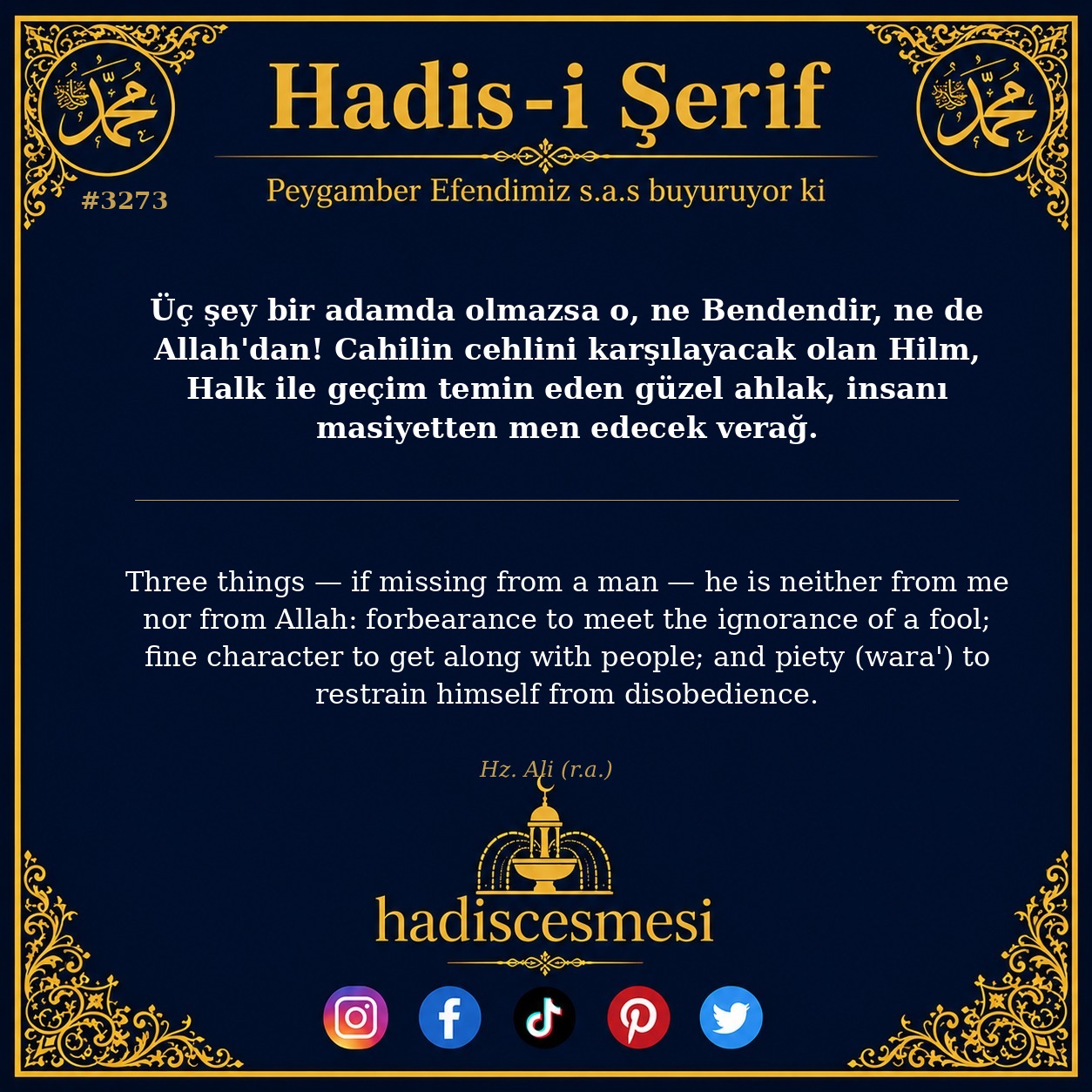 Hadis 3273