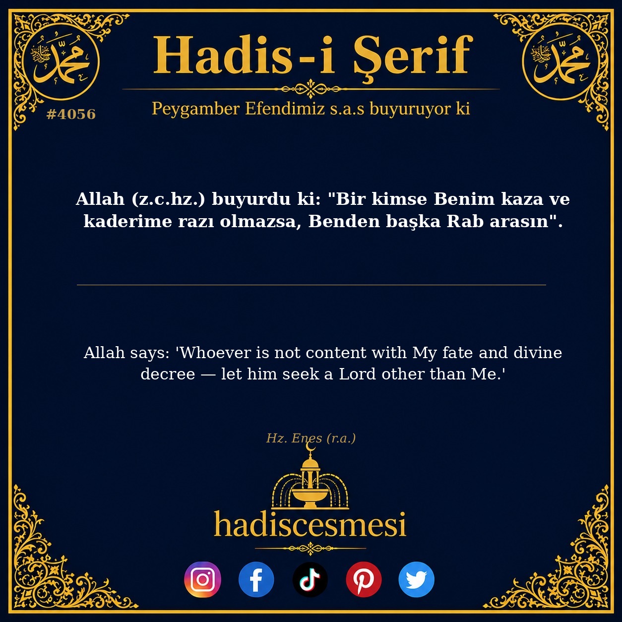 Hadis 4056