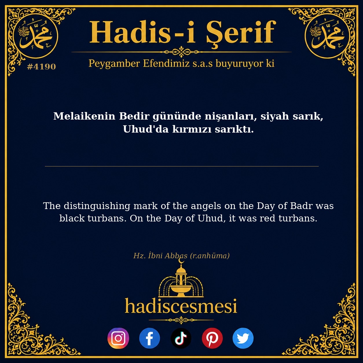 Hadis 4190