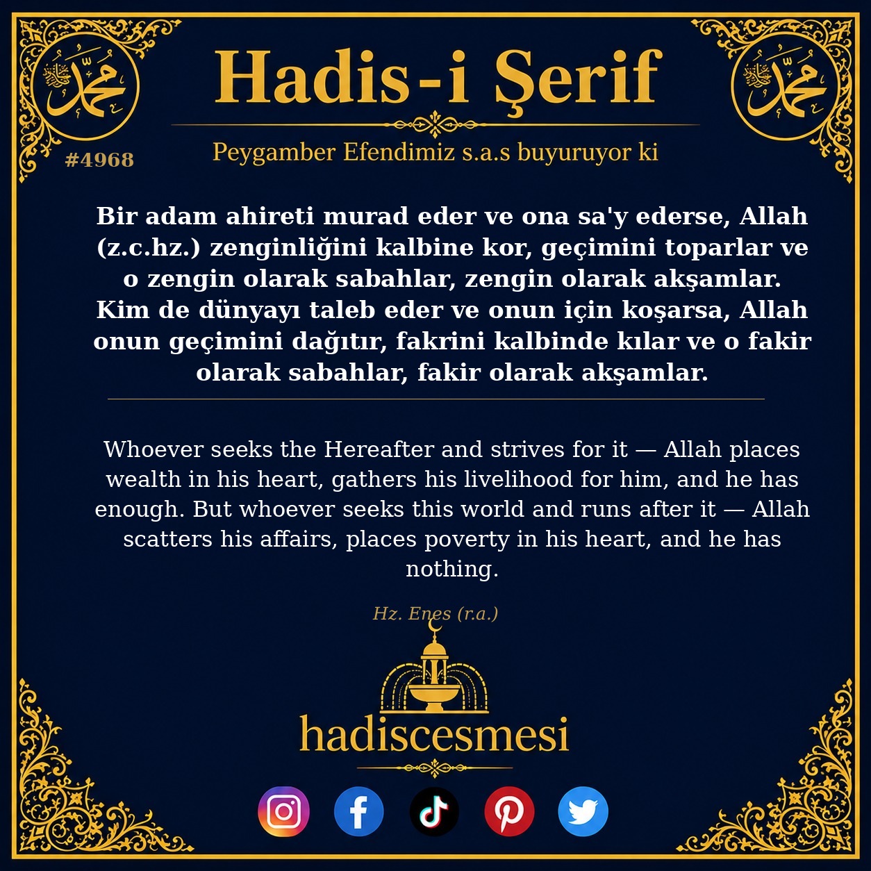 Hadis 4968