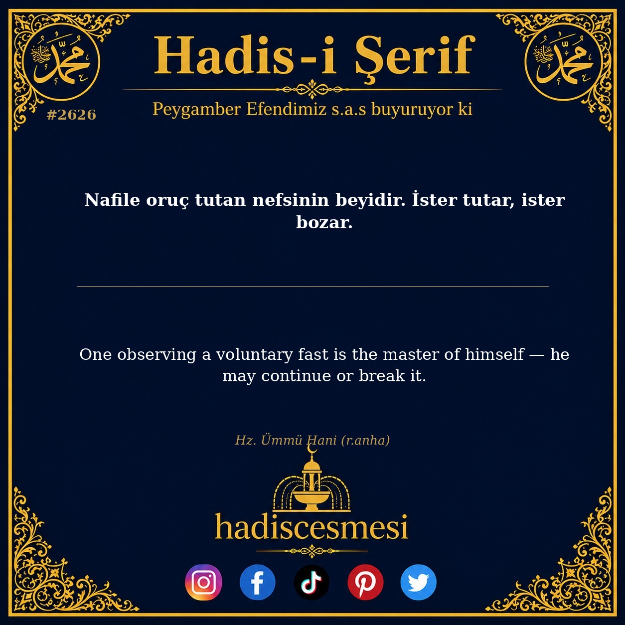 Hadis 2626