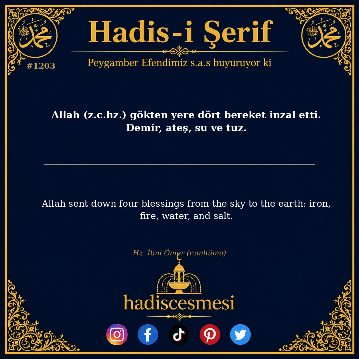 Hadis 1203