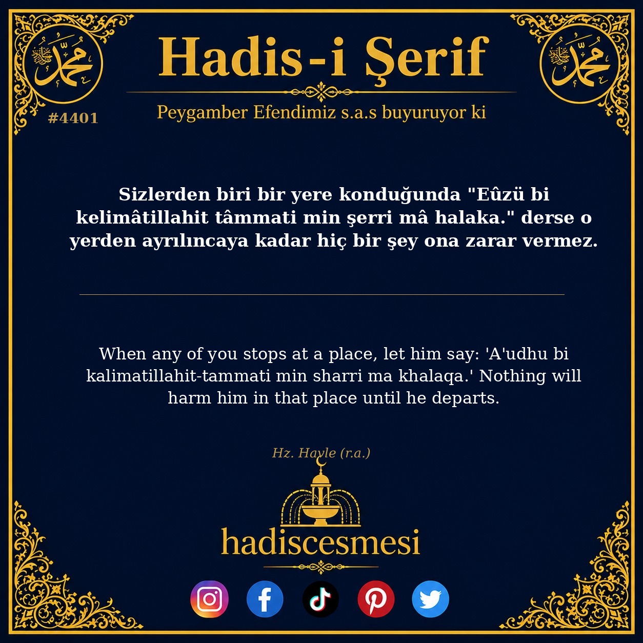 Hadis 4401