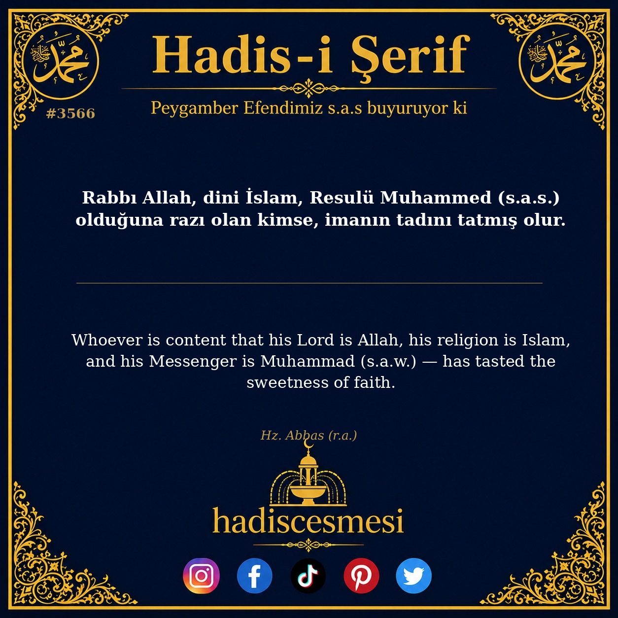 Hadis 3566