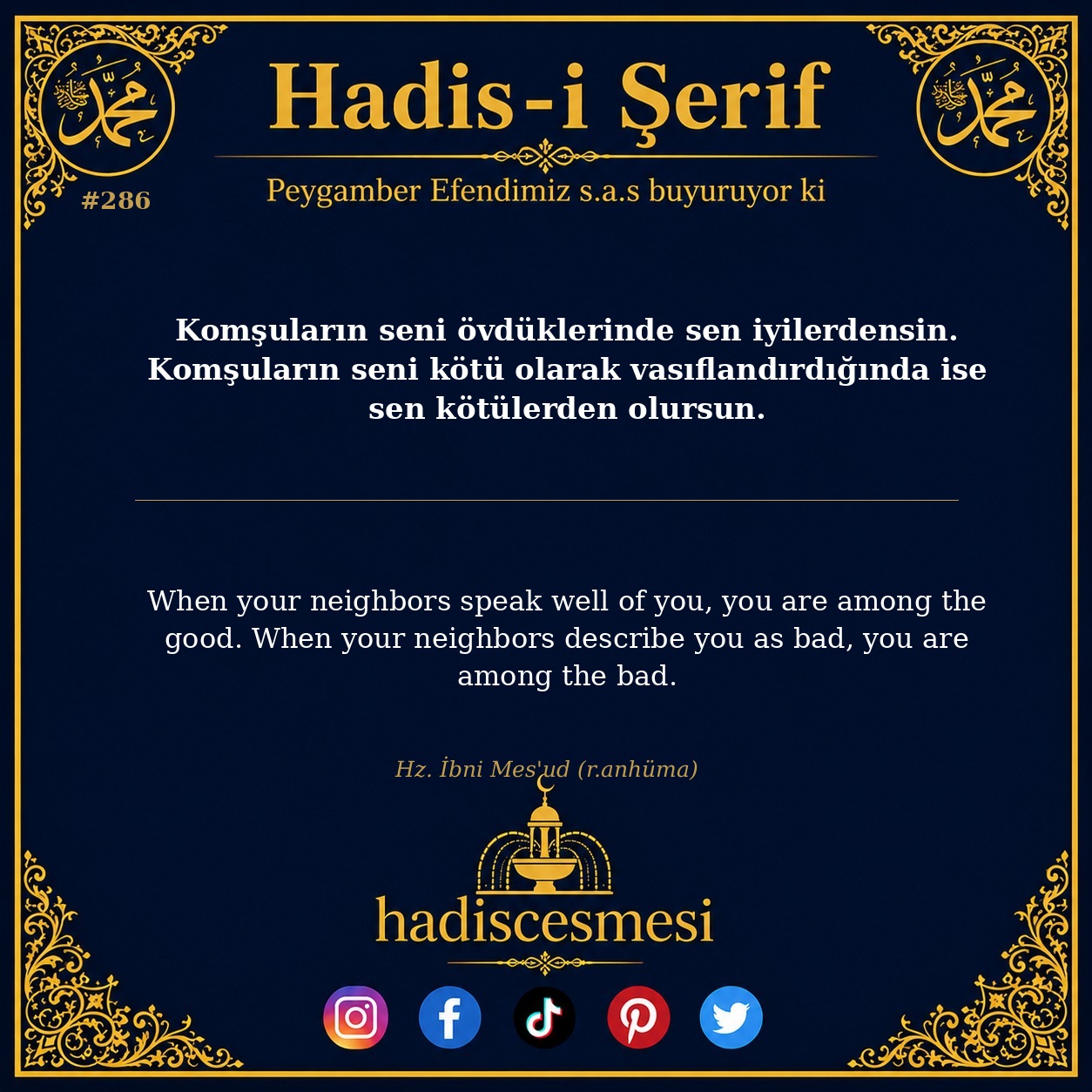 Hadis 0286