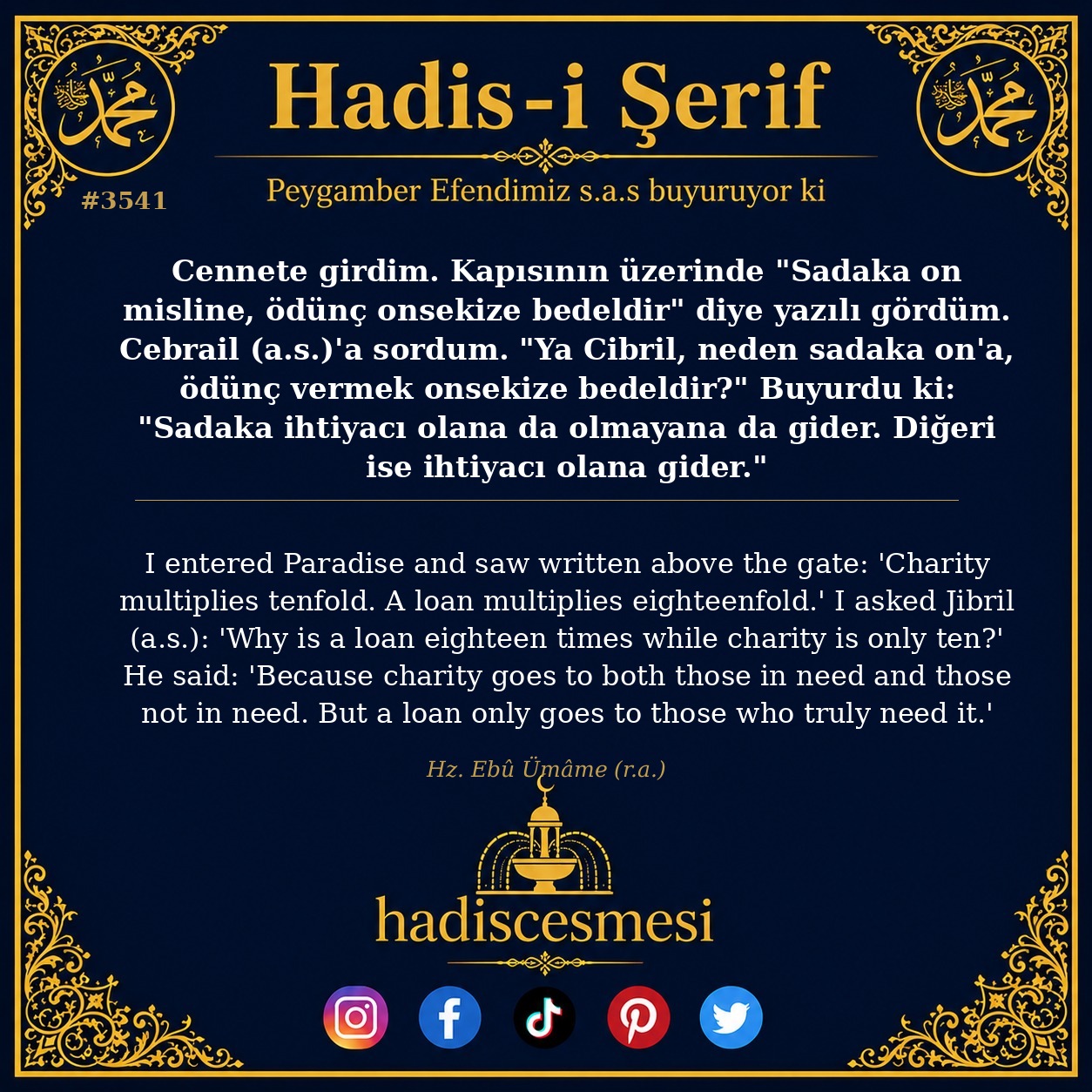 Hadis 3541