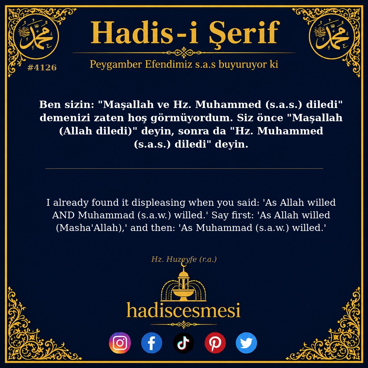 Hadis 4126