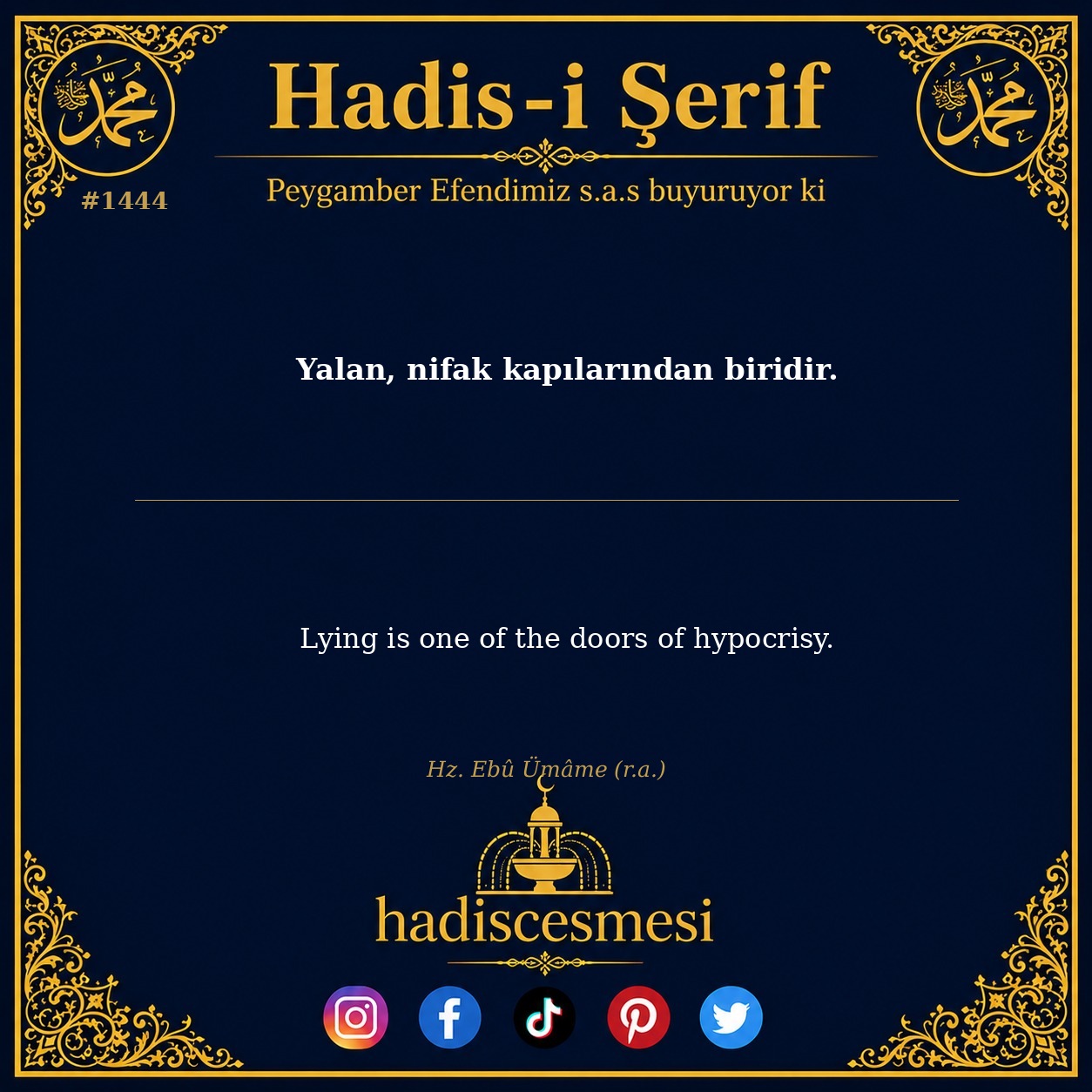 Hadis 1444
