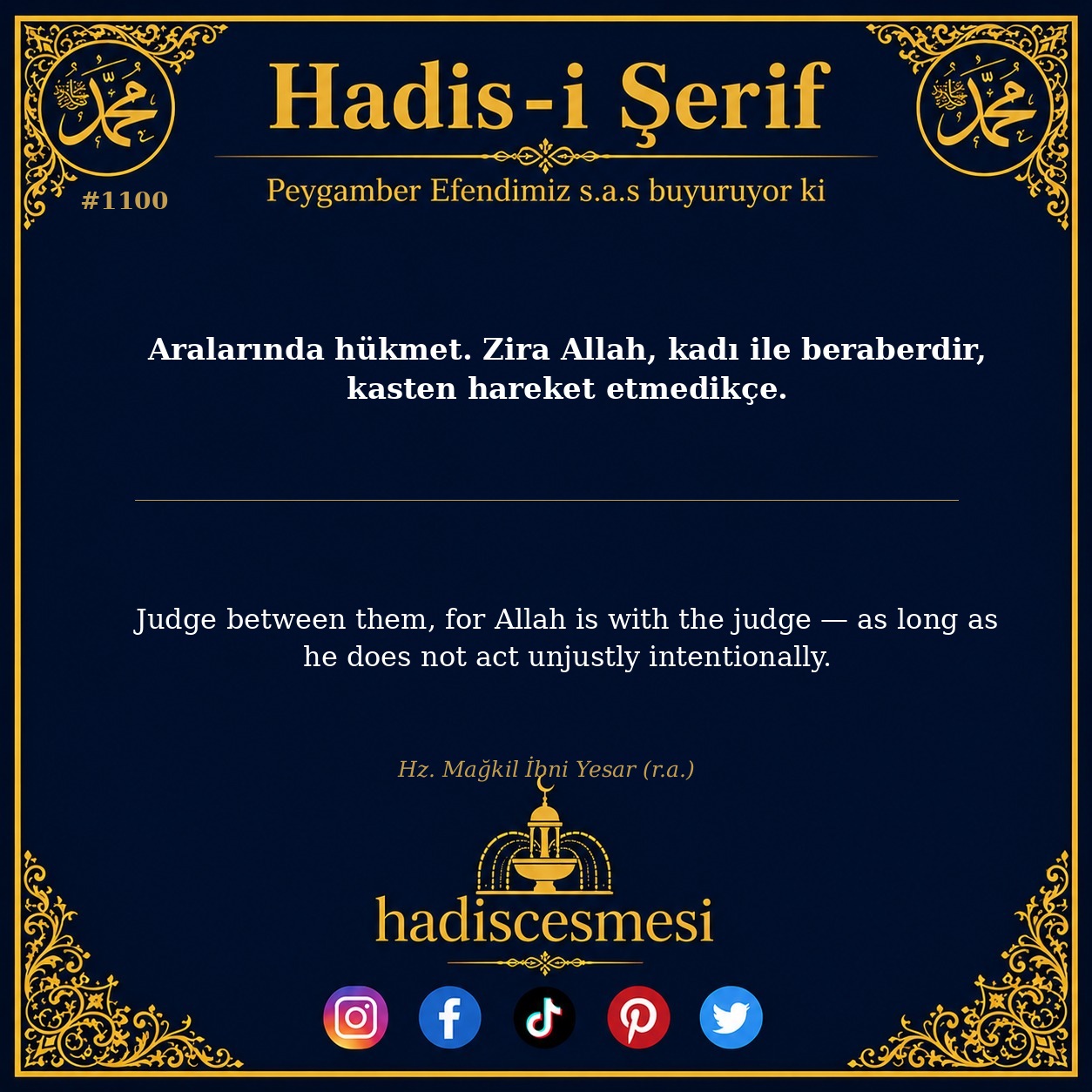 Hadis 1100