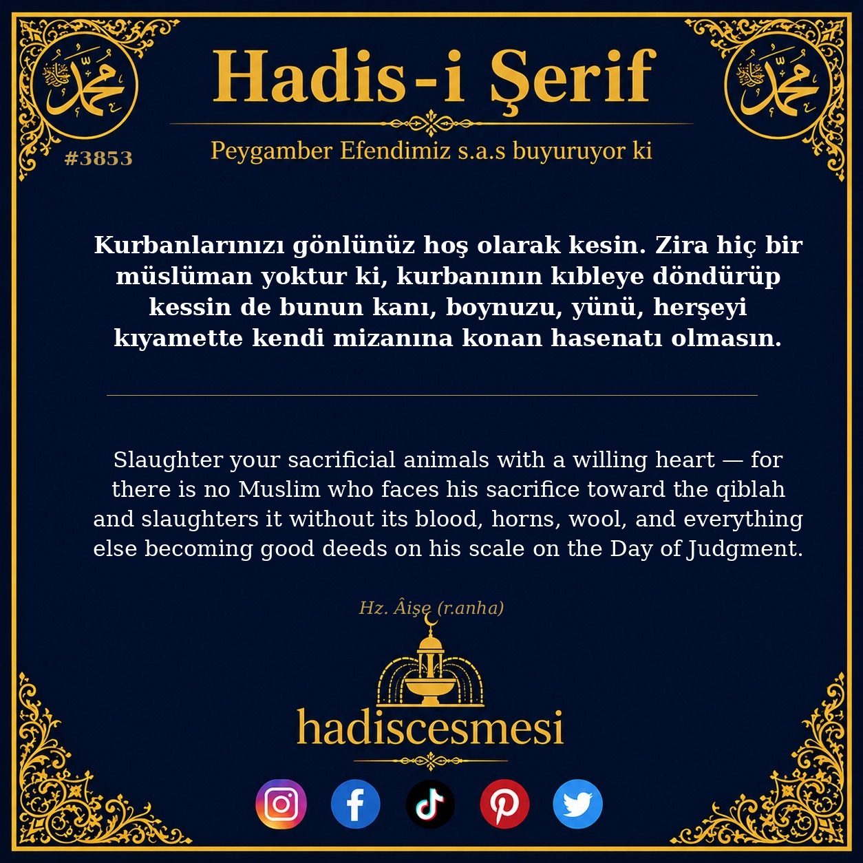 Hadis 3853