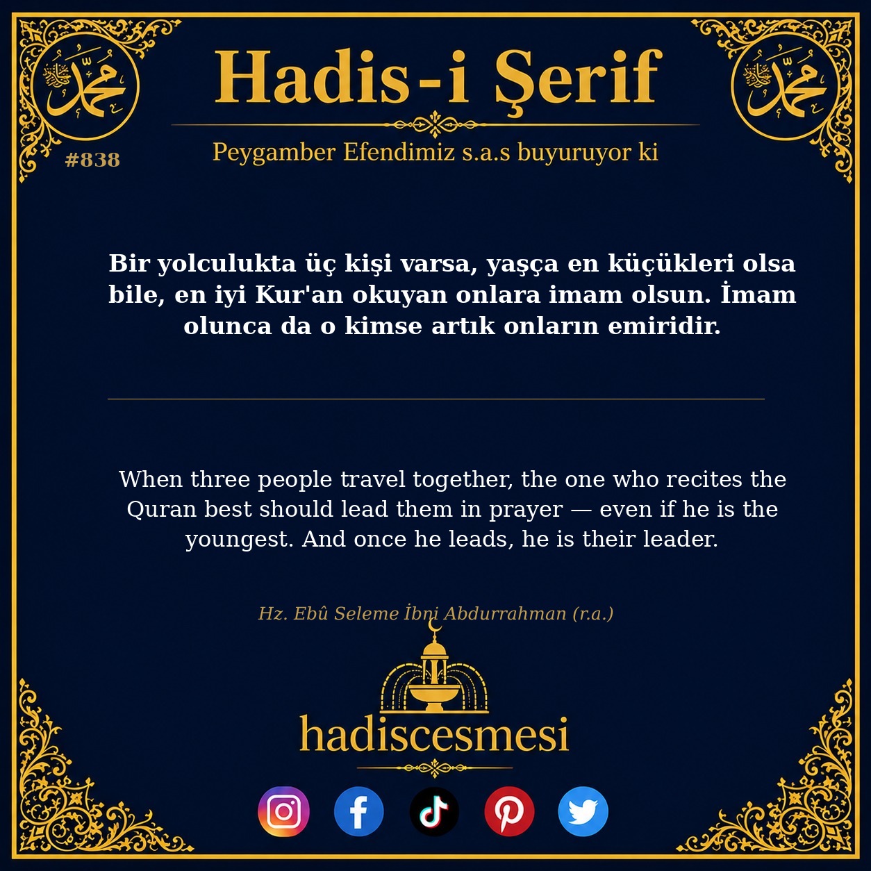 Hadis 0838