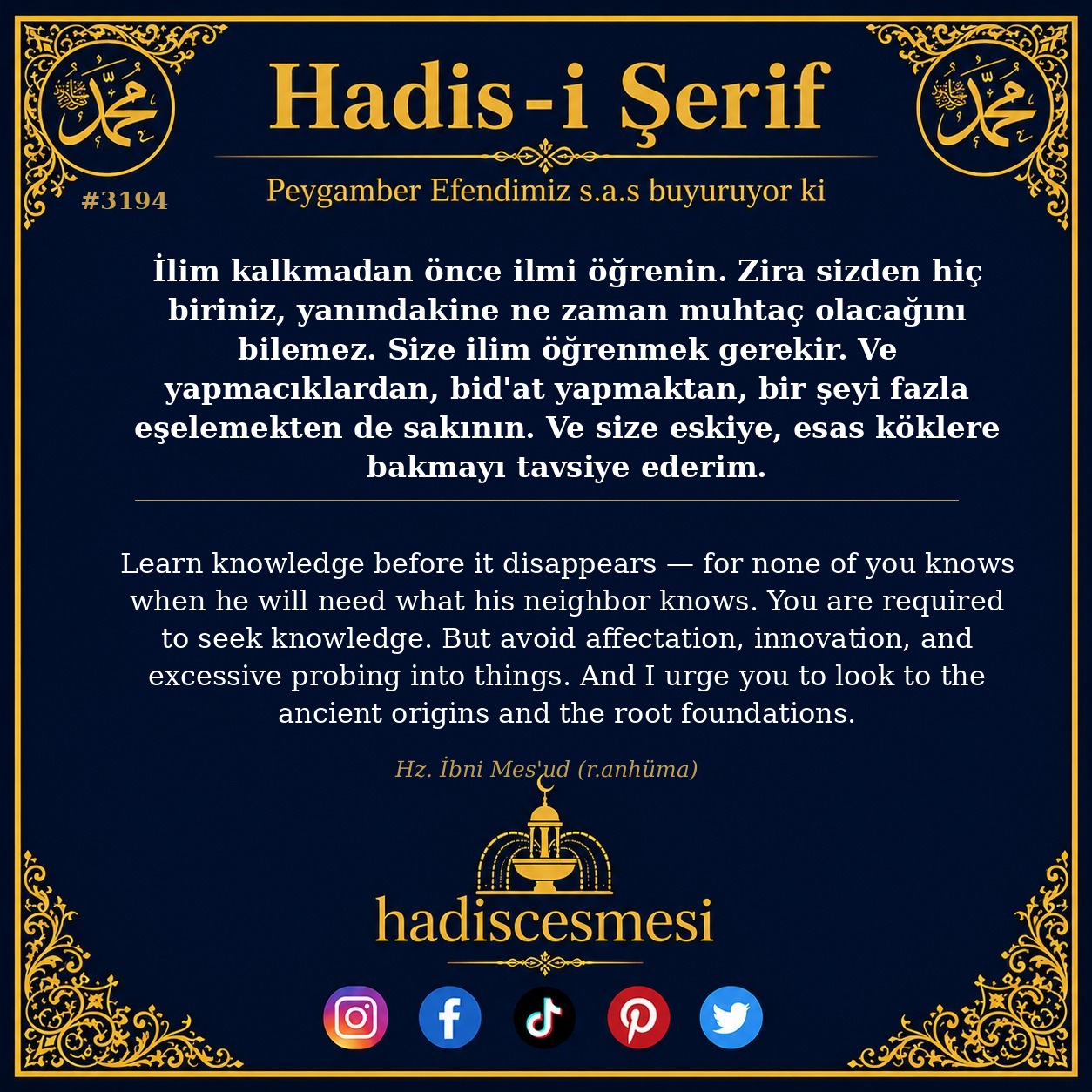 Hadis 3194