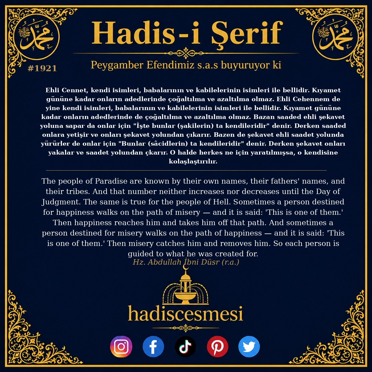 Hadis 1921