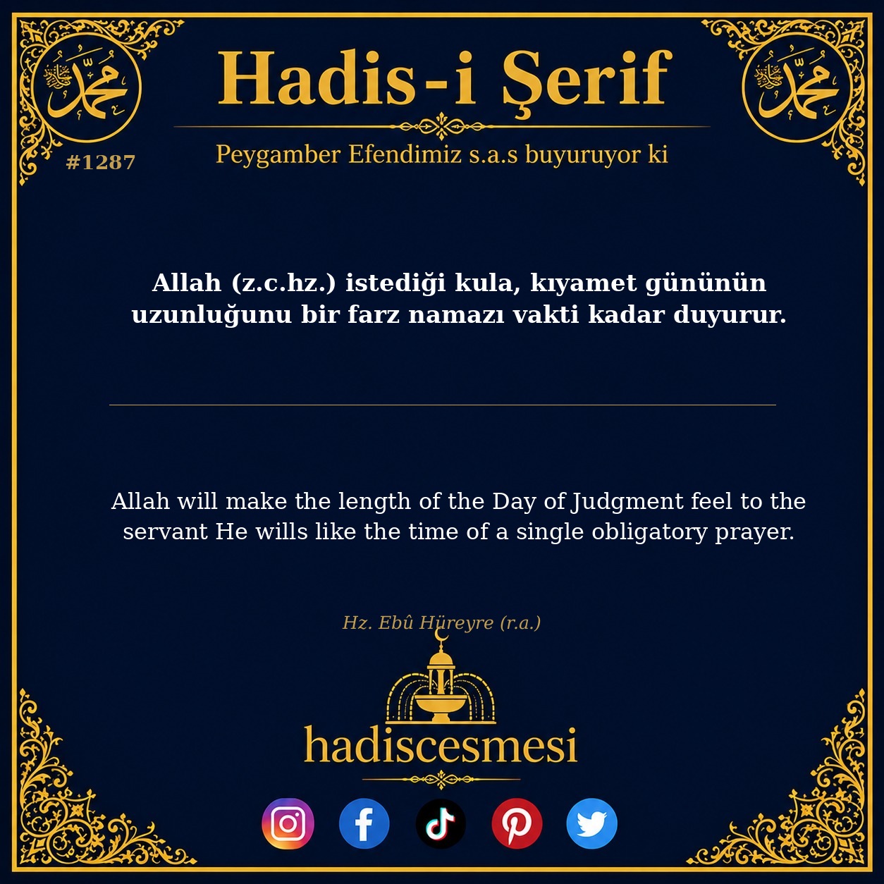 Hadis 1287