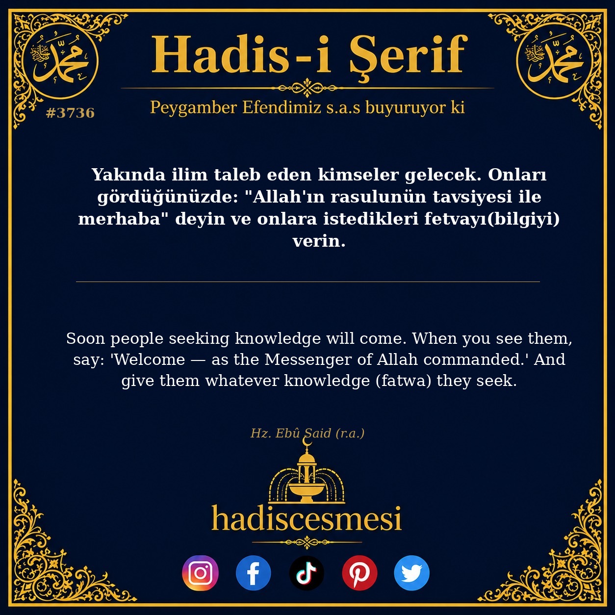Hadis 3736