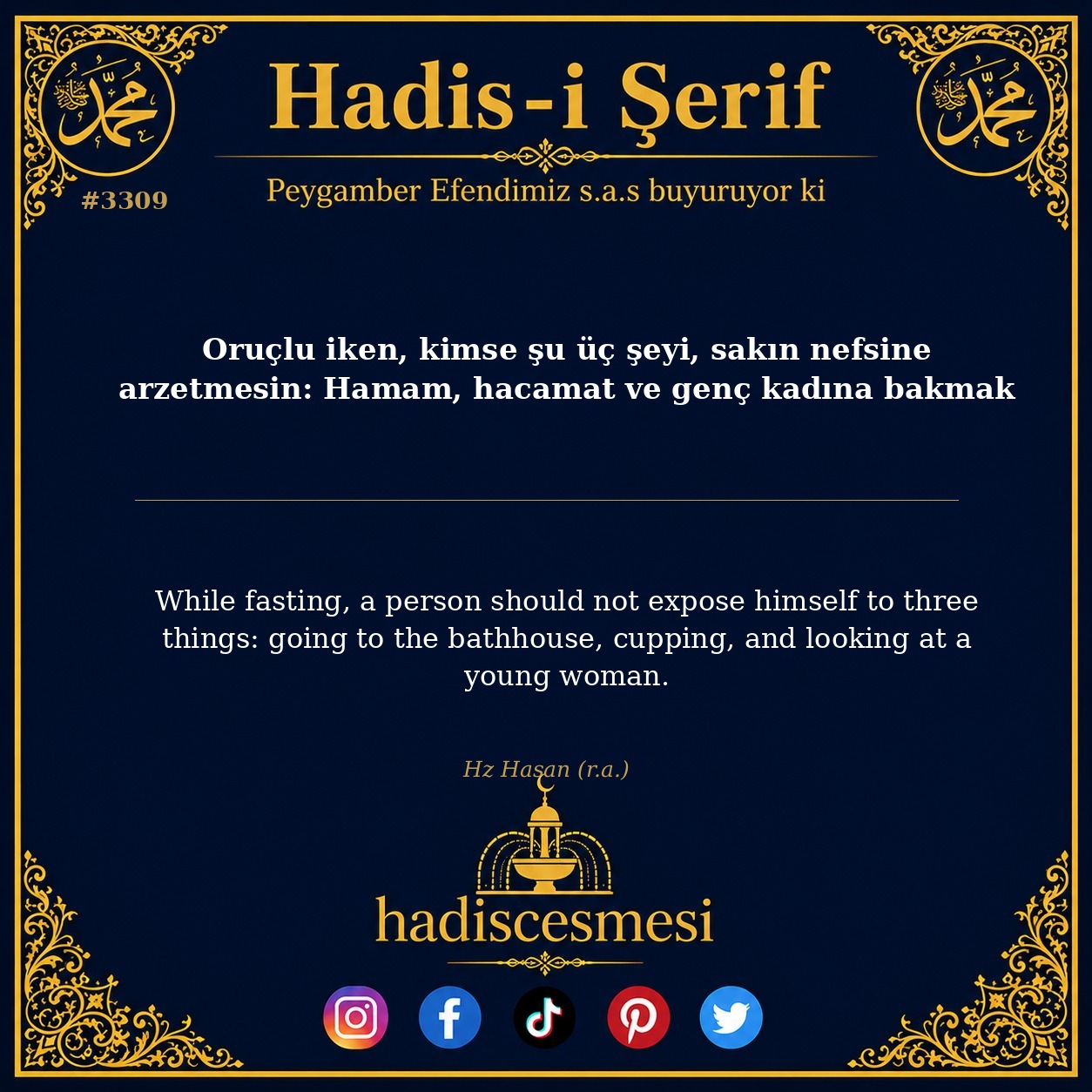 Hadis 3309