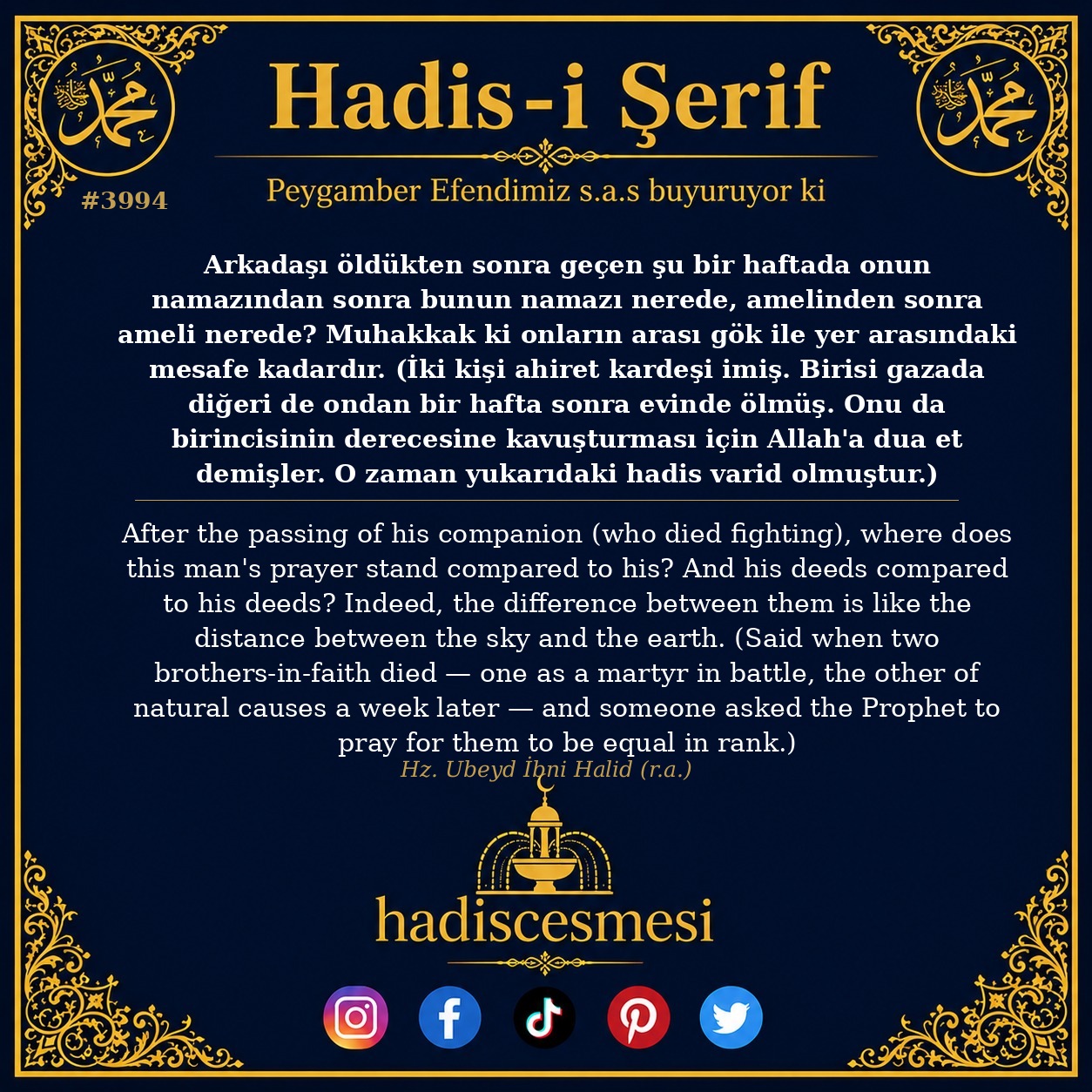 Hadis 3994