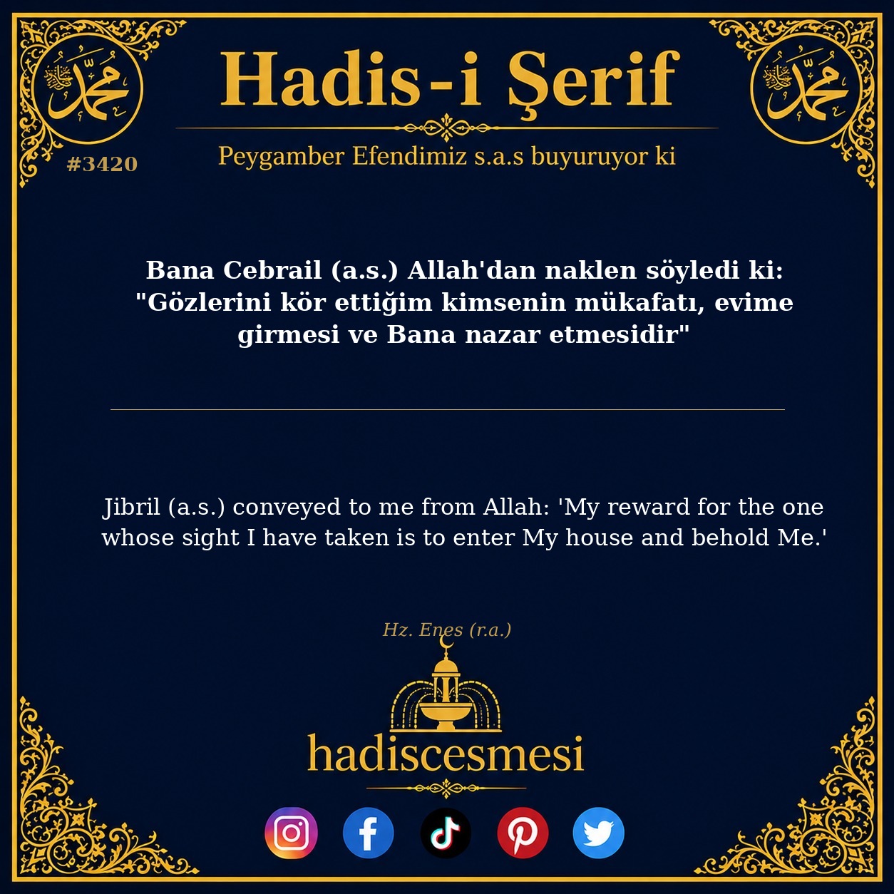Hadis 3420