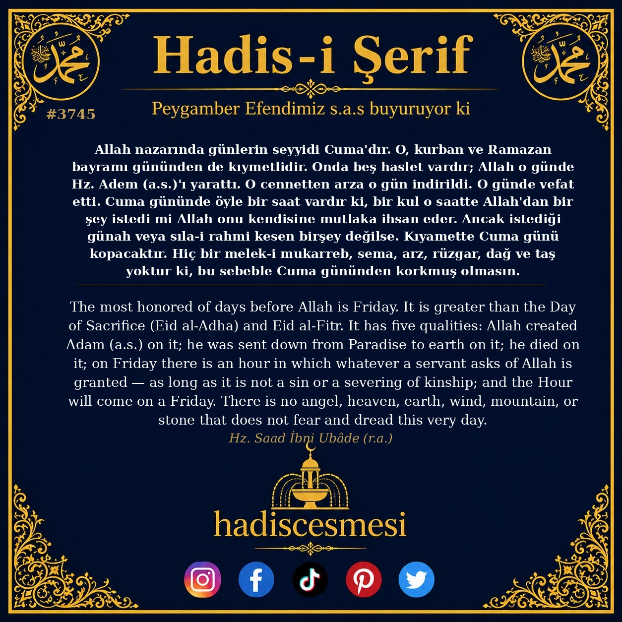Hadis 3745