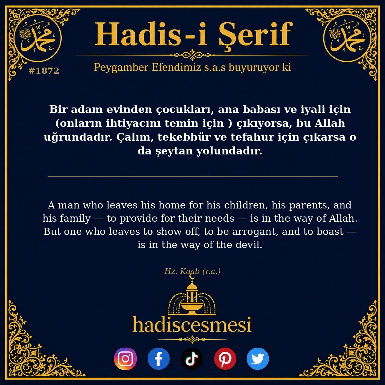 Hadis 1872