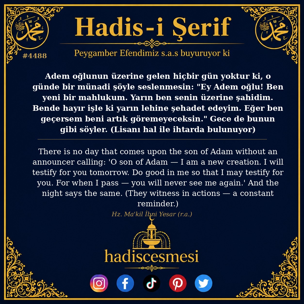 Hadis 4488