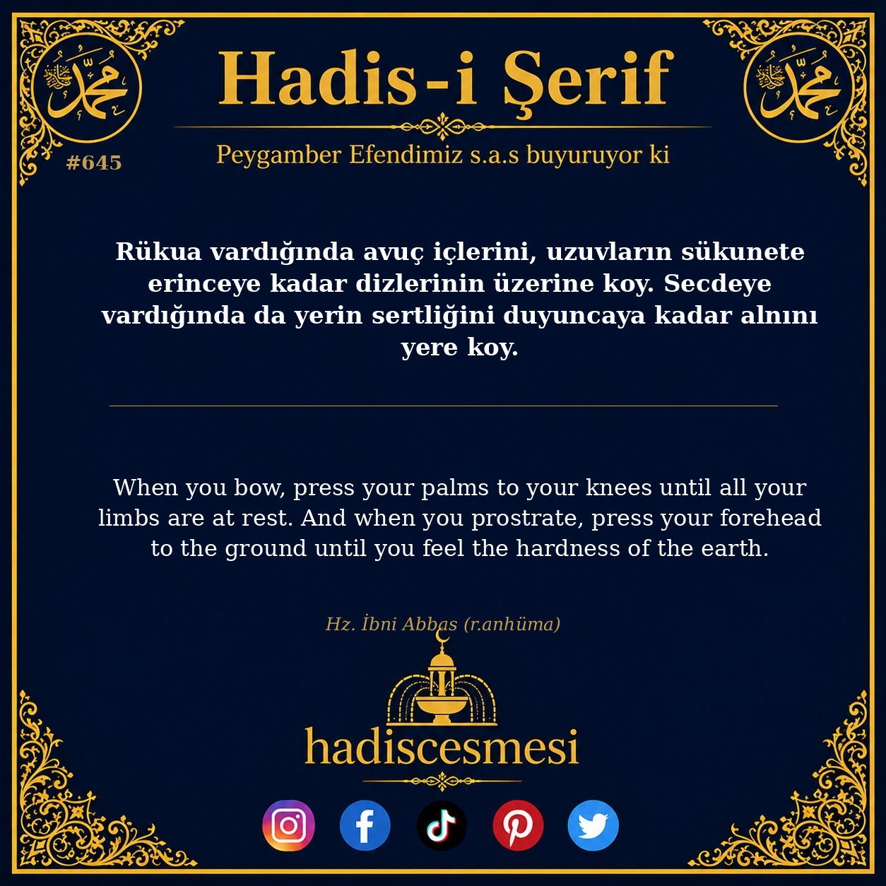 Hadis 0645