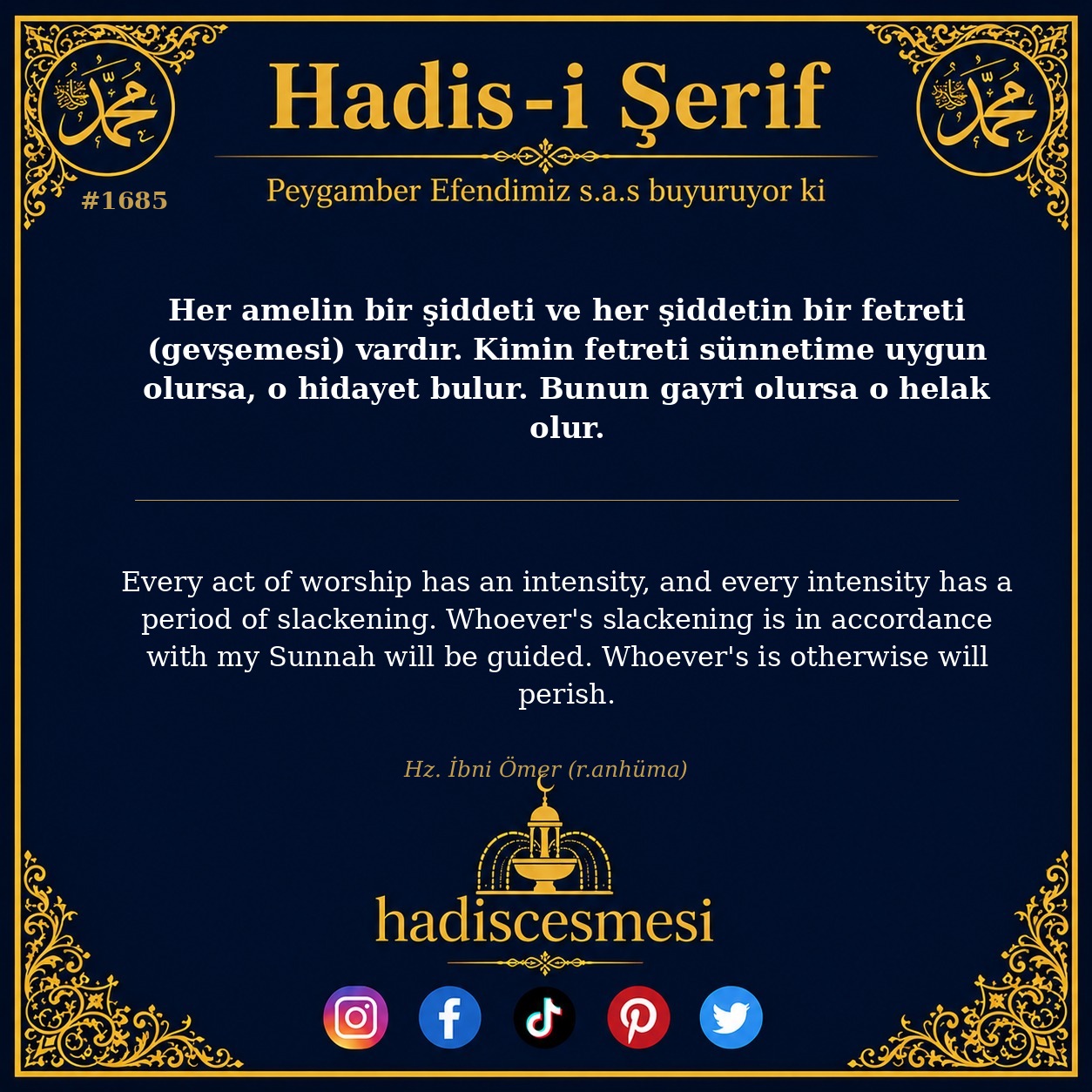 Hadis 1685