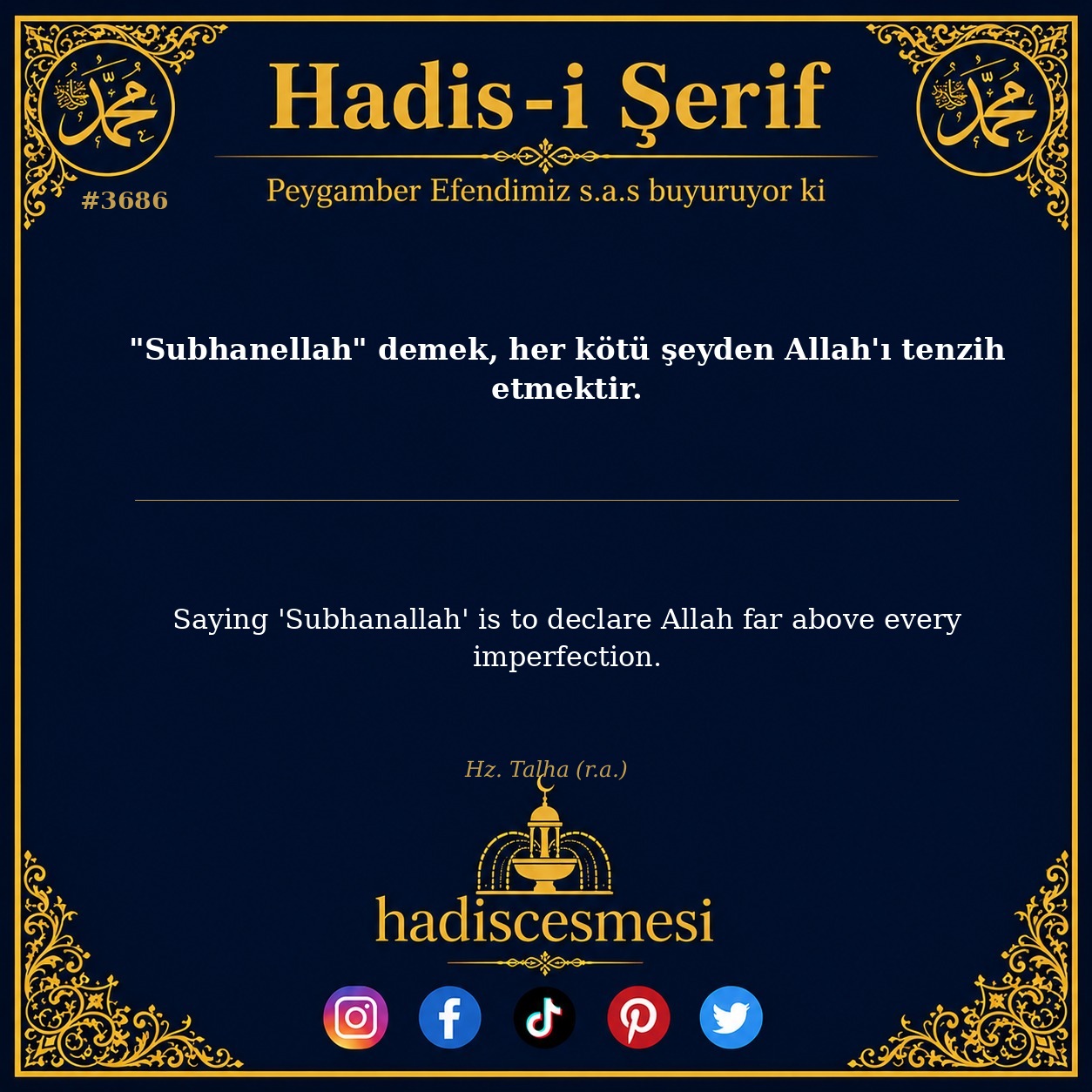 Hadis 3686