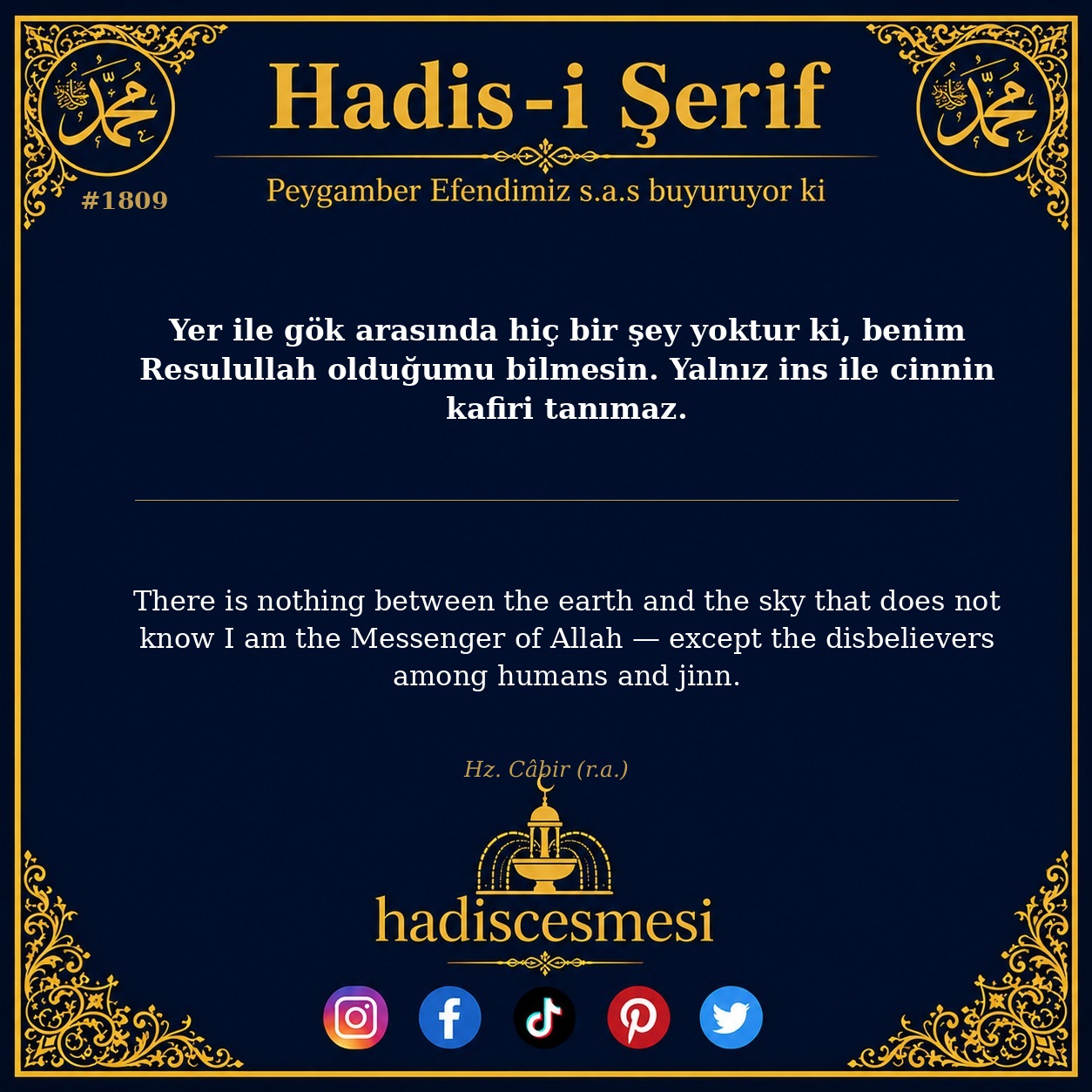 Hadis 1809