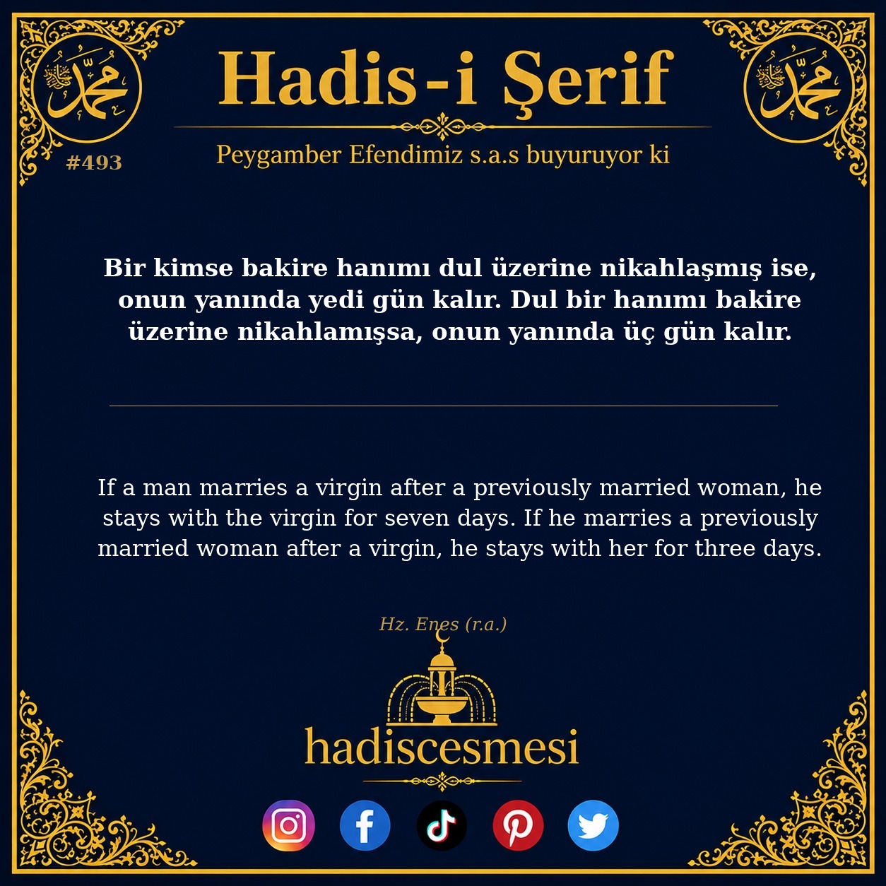 Hadis 0493