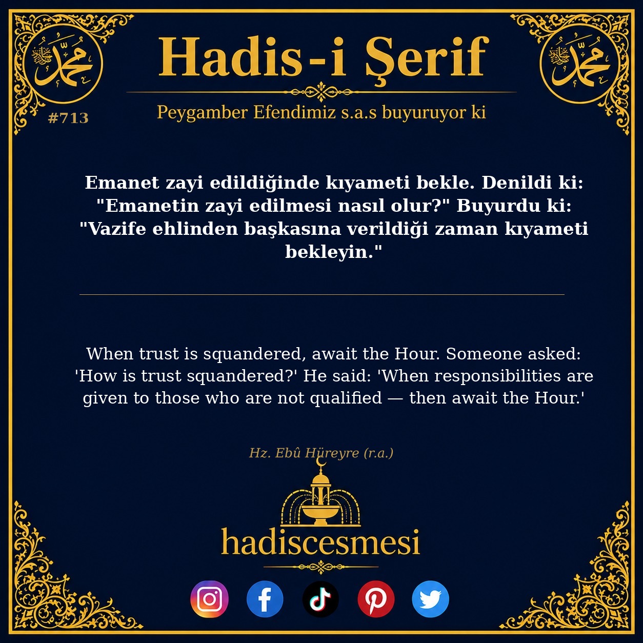 Hadis 0713